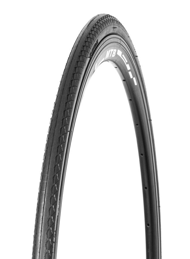 Ralson 700 * 35C | City Bike Nylon Black Tyre | Side Grooves for Stable Cornering (R-3153) - Image 2