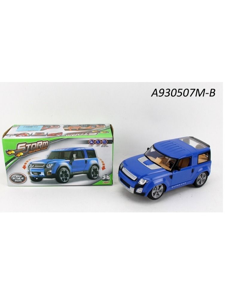 Special Edition Sports Car Blue 