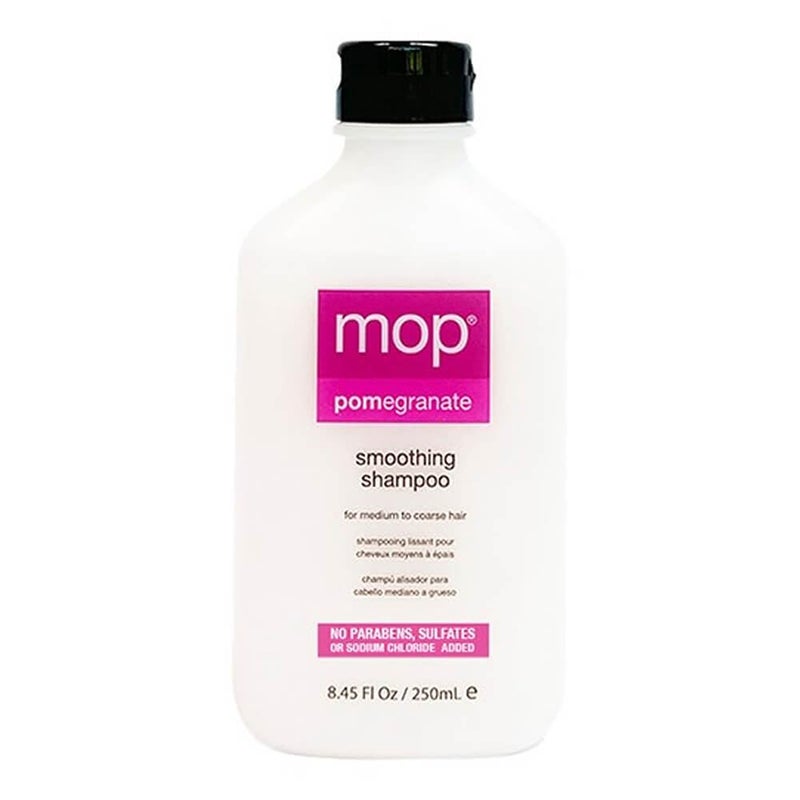 MOP Pomegranate Smoothing Shampoo For Medium to Coarse Hair  Cleansing Formula Strengthens Scalp  Hair Repairs and Nourishes - Image 1