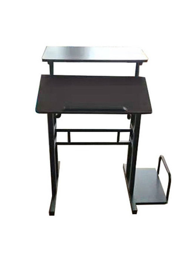 fashionhome - Modern Portable Multi Purpose Study Desktop Gaming Table 62 x 90 x 69 cm - Image 1