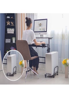 fashionhome Modern Portable Multi Purpose Study Desktop Gaming Table 62 x 90 x 69 cm  - Image 3