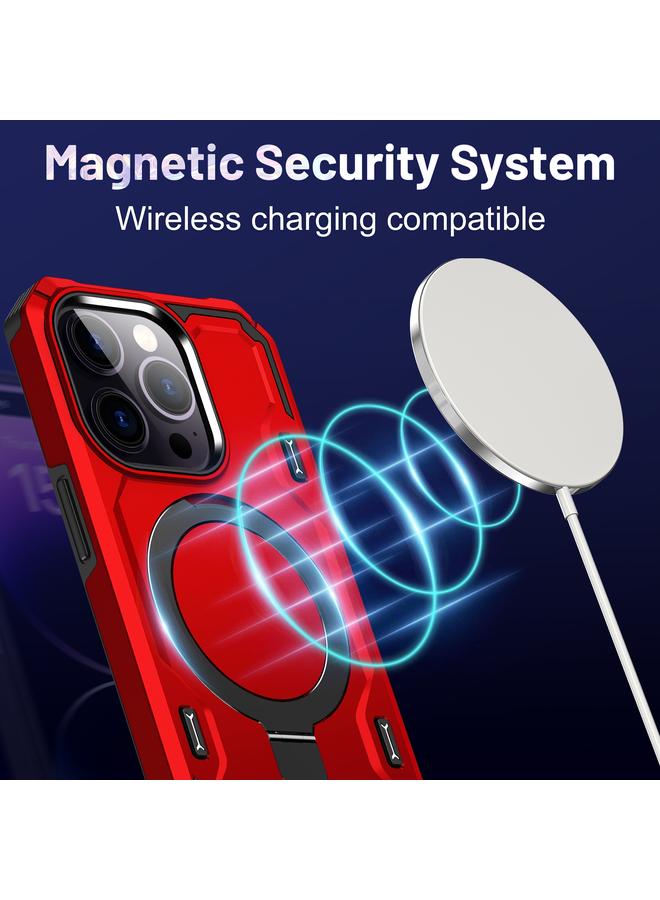 S-TOP Case For iPhone 11 Pro Max Patronus MagSafe Magnetic Holder Phone Case - Image 4