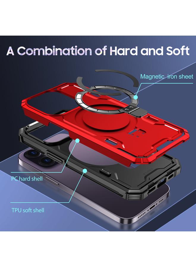 S-TOP Case For iPhone 11 Pro Max Patronus MagSafe Magnetic Holder Phone Case - Image 5