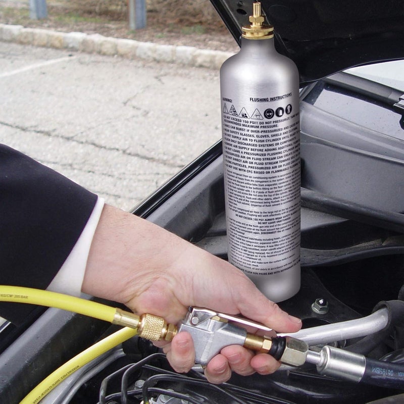 Mastercool 91046-A A/C System Flush Kit with Hose and Gun - Efficient Oil and Debris Removal - Image 2