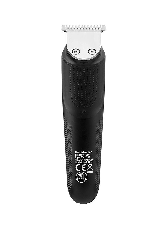 VGR Navigator V-055 USB Charging Men Hair Trimmer Black/Blue - Image 2