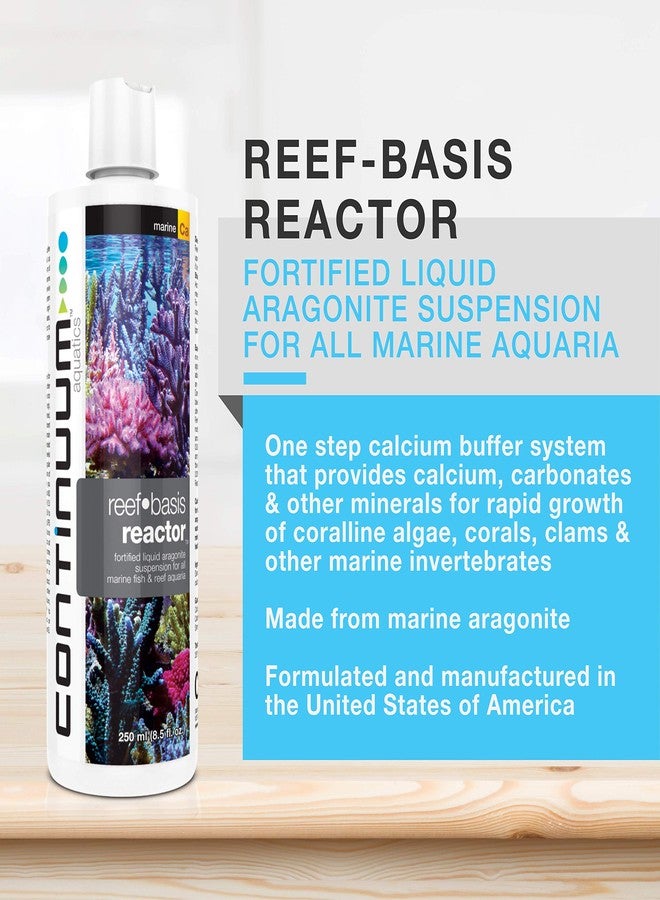 كونتينوم أكواتيكس مفاعل Continuum Aquatics Reef Base - معلق الأراغونيت السائل لأحواض أسماك المياه المالحة والشعاب المرجانية، يوفر الكالسيوم والكربونات - Image 3
