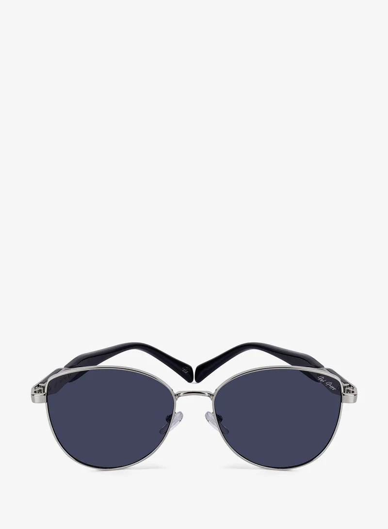Woggles Red Pappy Nyctara Silver Cateye Sunglasses