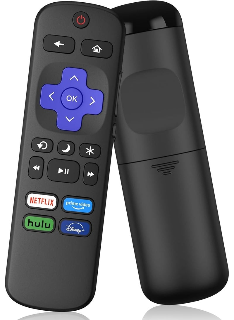 Replacement Remote Control for Roku TV, Compatible for TCL Roku/Hisense Roku/Onn Roku/Sharp Roku/Element Roku/Westinghouse Roku/Philips Roku/Sanyo Roku Smart TVs (Not for Roku Stick,Box and Players) - Image 1