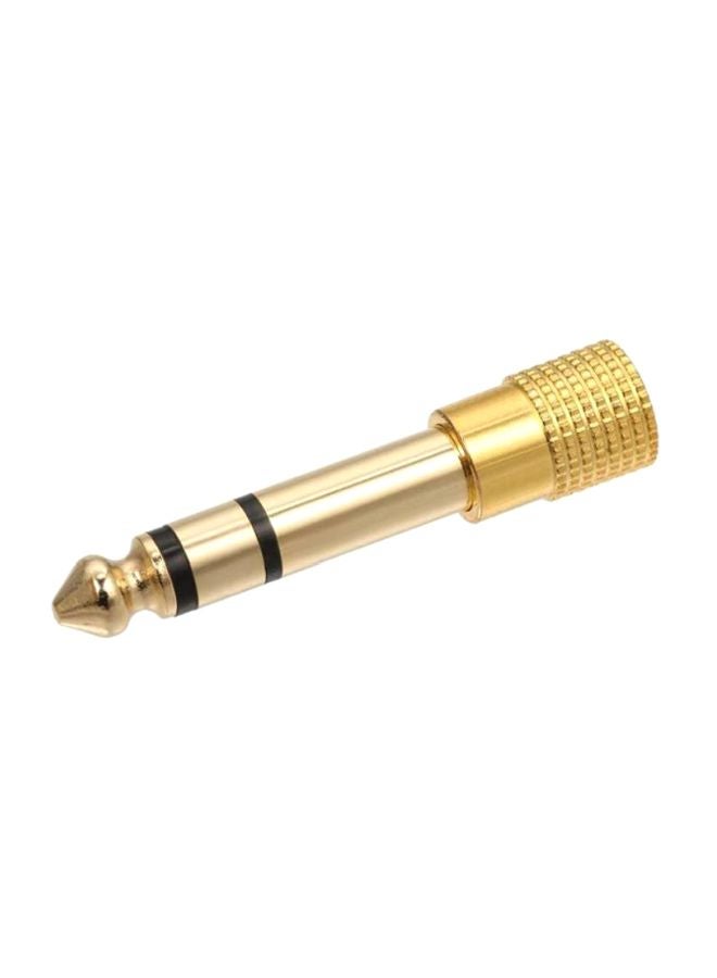 docooler 3-Piece 6.35 mm Male To 3.5 mm Female Audio Jack Adapter - Image 3