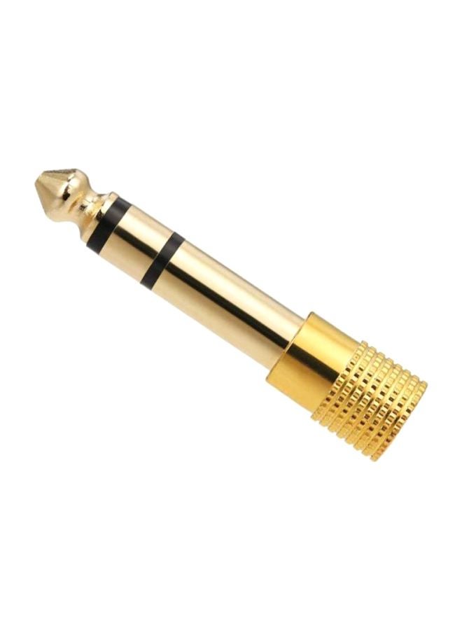 docooler 3-Piece 6.35 mm Male To 3.5 mm Female Audio Jack Adapter - Image 5