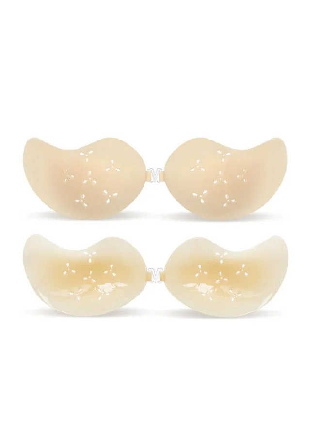 Take Two Front Clasp Breathable Stick-On Silicone Bra