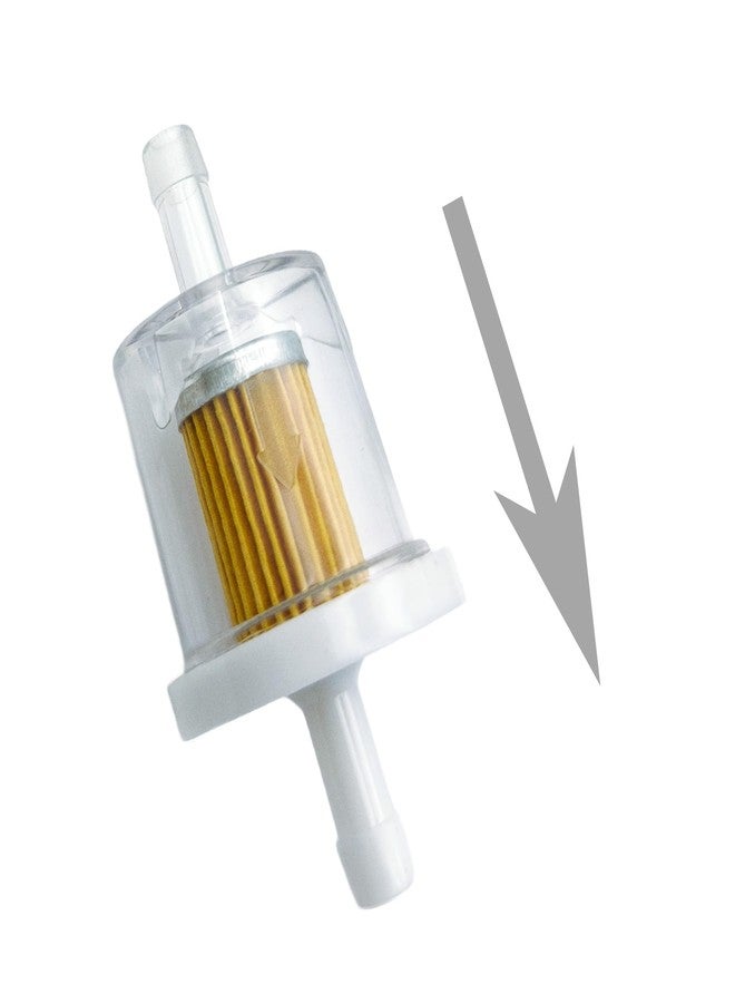 Strongthium 691035 1/4" Inline Fuel Filter Kit for Briggs and Stratton Engine Kawasaki 490190027 493629 84001895 80025019 Toro Craftsman MTD Kawasaki Snapper Lawn Tractor Generator 40 Micron - Image 2