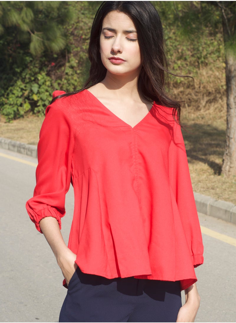 V-Neck Long Sleeve Top - pzsku/Z9BF60169EC2621526A33Z/45/_/1706620717/7b062e2a-df79-4e33-8447-f33075ca9762