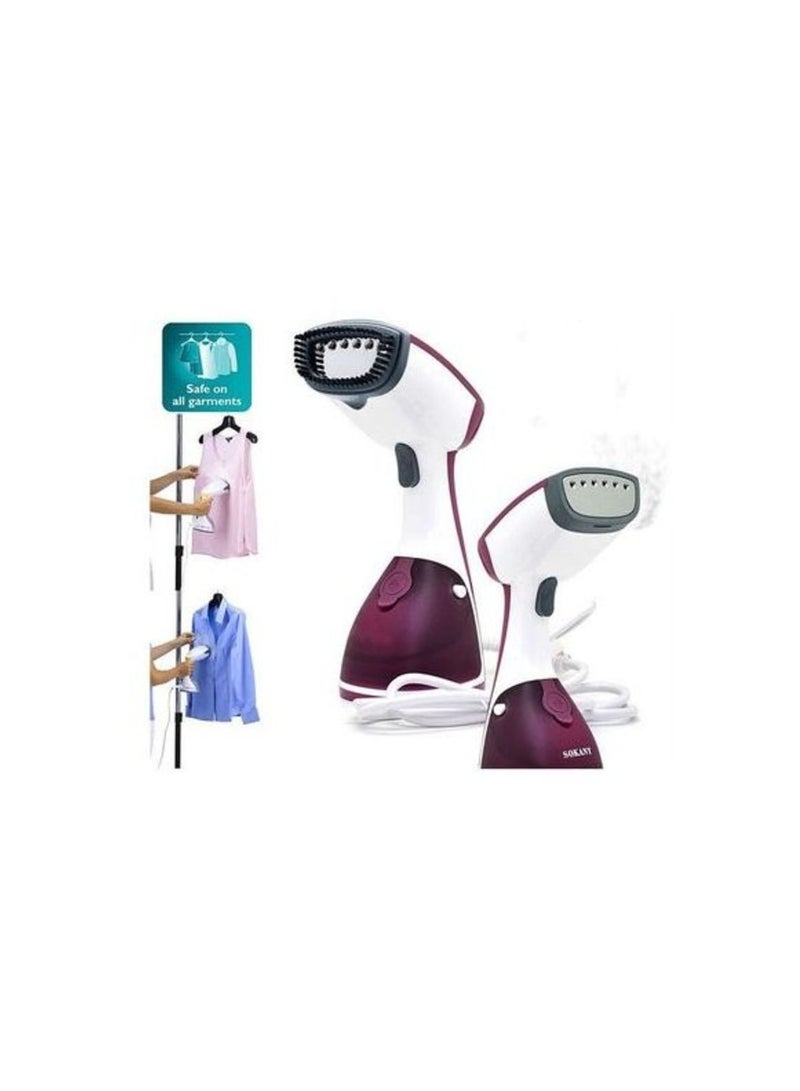sokany Handheld Iron Steamer 250ML/Tank 1200 W  (Purple) AJ-2205 - Image 2