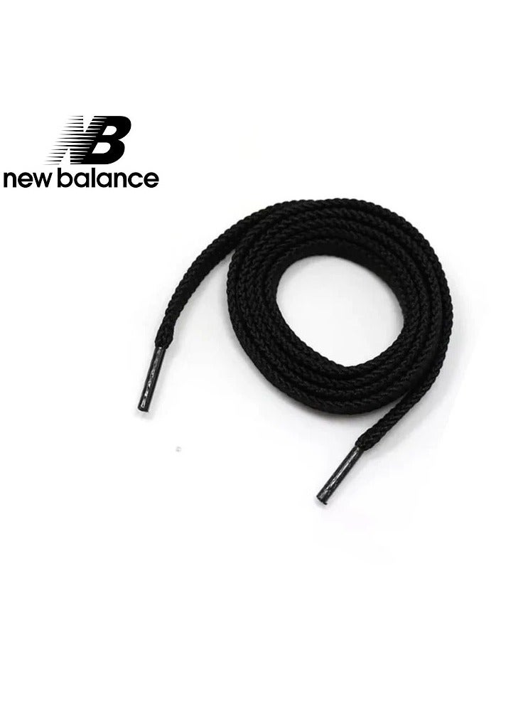 New Balance sneakers shoelaces,Suitable for Sneakers, Board Shoes, Canvas Shoes, Sports Shoes, Boots, Trouser Rope,Black 120cm