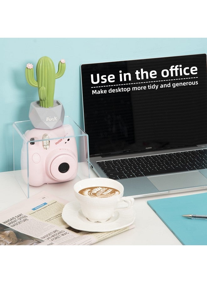 ihomecooker 8 Pack Clear Acrylic Riser Square Display Stand For Cupcakes, Arts and Crafts (6X6X6 INCH) - Image 5