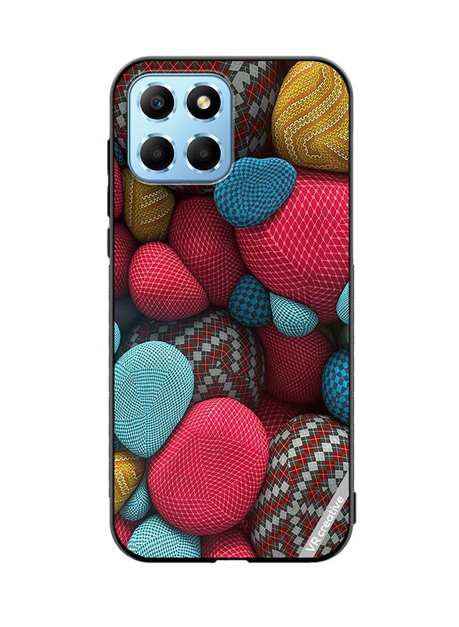VR CREATIVE غطاء حماية لهاتف Honor X8 5G بتصميم متعدد الألوان - Image 1