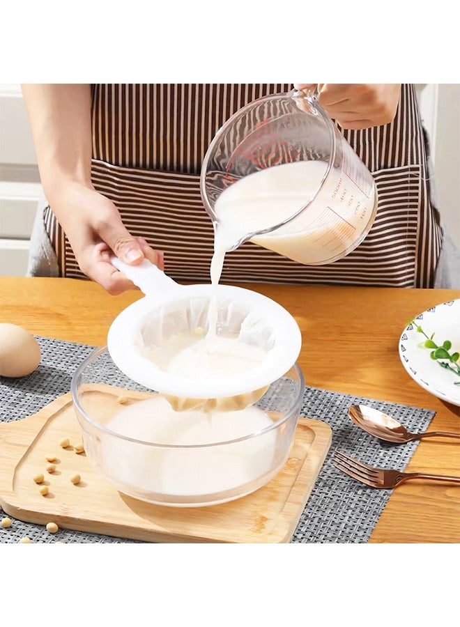 2PCS Nylon Mesh Strainer,Plastic Mesh Strainer for Milk Strainer & Ultra Fine Mesh Strainer - Image 5