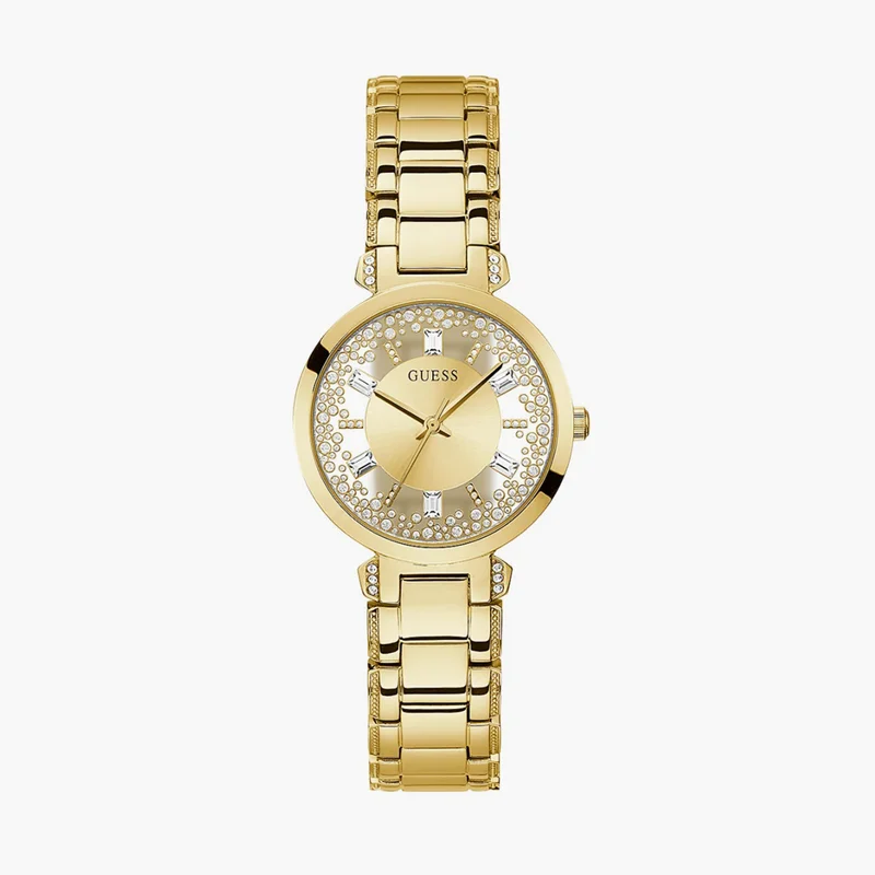 جس Gold Analog Watch for Women