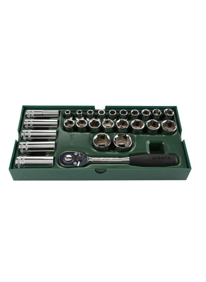 Sata SATA GL09915 26-Piece 1/2" Drive 6 Point Metric Socket Tray Set - Image 3