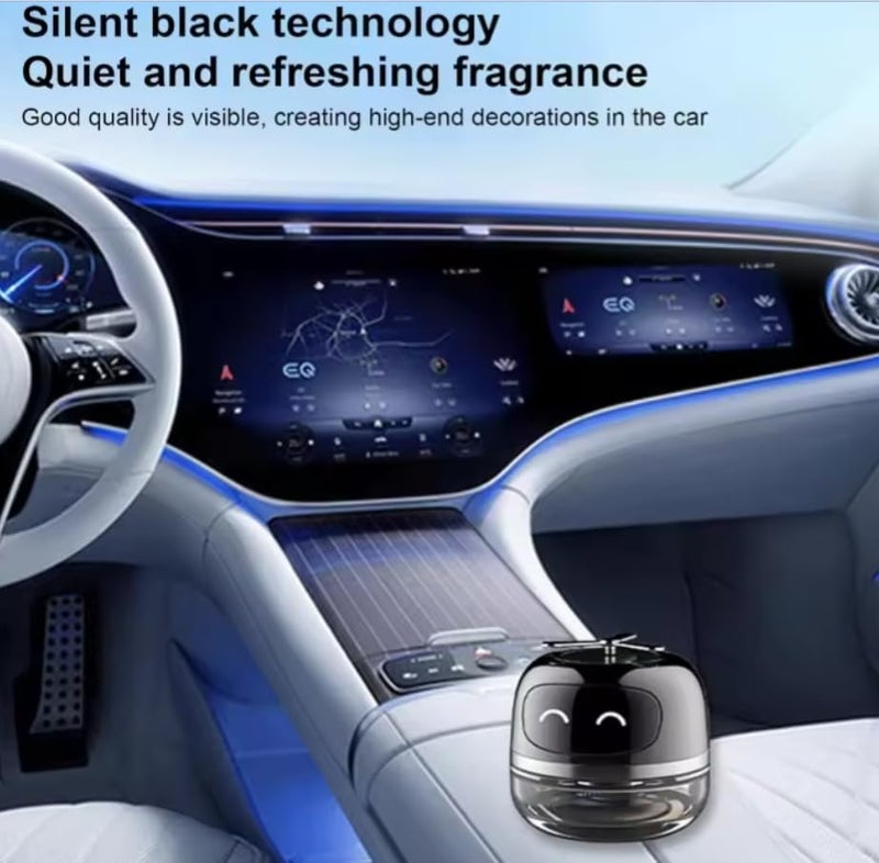 YOURKARTS.COM Android Dashboard Car Perfume (Blue) – Solar-Powered Car Freshener with Fan Top Design – Unique Aromatic Dashboard Decoration Toy car accessories 2025 - Image 5