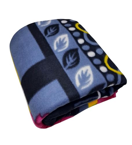 MAMRAJ Stylish Polar Fleece Single Bed Super Soft Micro Fleece Blanket - 60x90 Inch || Skin Friendly || Multicolour || Set of 10 [5 Solid + 5 Printed] - Image 5