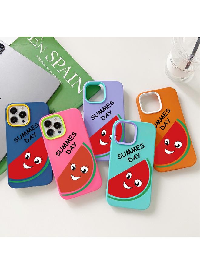 Zaboon Case For iPhone 12 Pro Max Watermelon PC Hybrid TPU Phone Case - Image 2