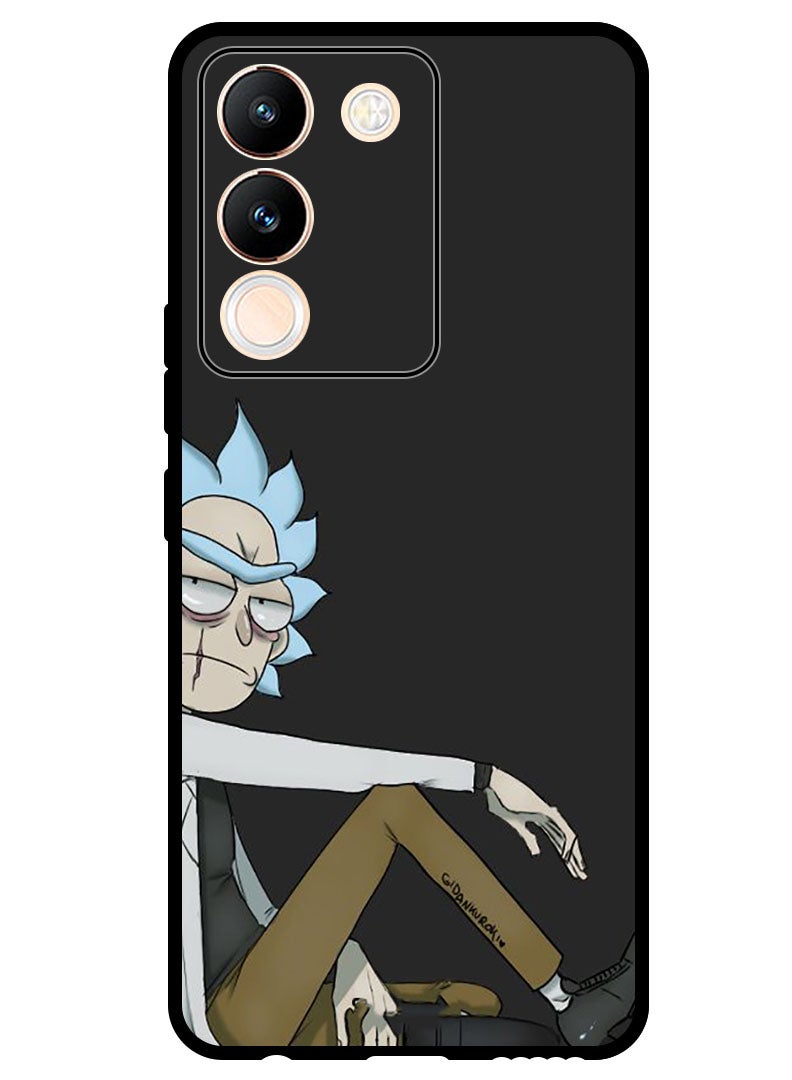 Theodor Protective Case Anti Scratch Shock Proof Bumper Cover For Vivo V29e Rick - Image 1