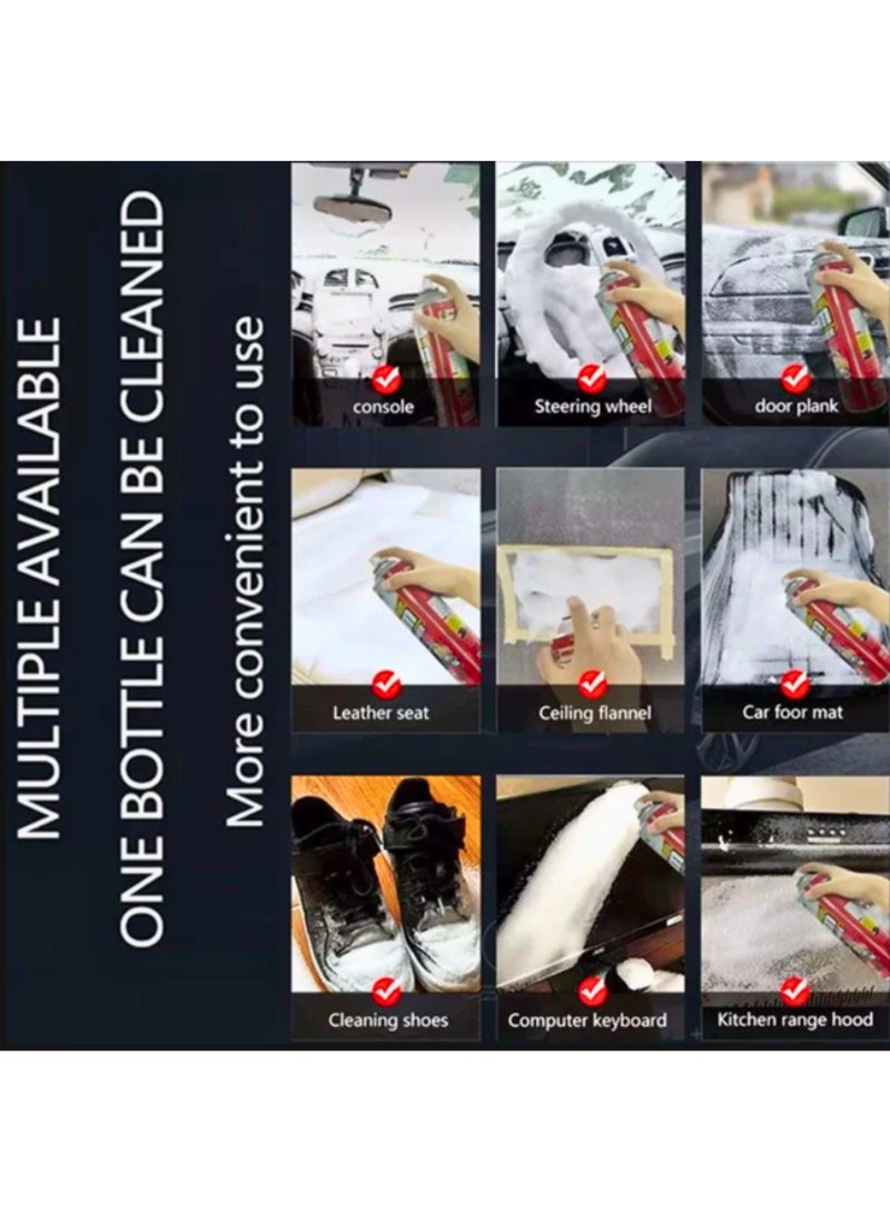 GETSUN Multi-purpose Foam Cleaner 650ML Deep Cleaning, Rich Foam for Car, Home, kitchen - Image 4