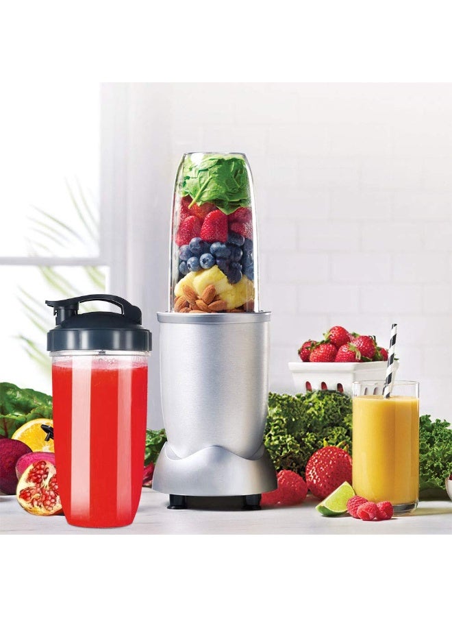 WWjiuyue Blender Cups for Nutribullet Blender, 32OZ Cup with Flip Top To Go Lid Compatible with Nutribullet 600W 900W Blenders, Blender Replacement Parts 2 Pcs - Image 2