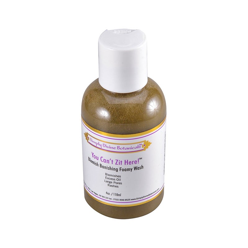 Simply Divine Botanicals You Can't Zit Here! Blemish Banishing Foamy Wash, 4 oz - Image 1