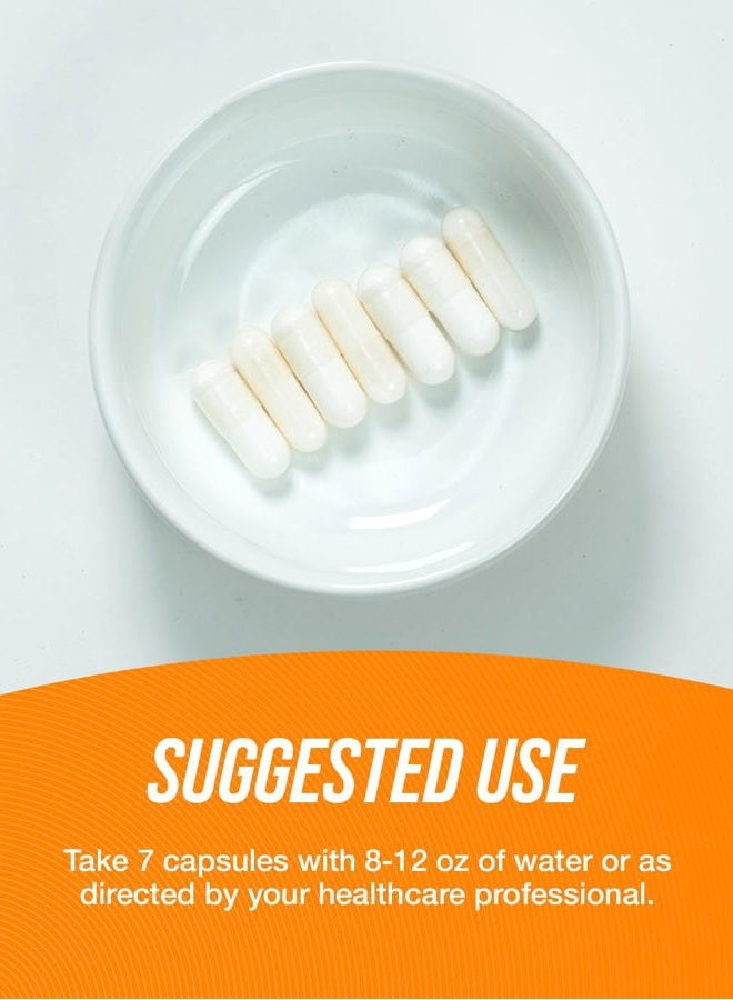 BulkSupplements كبسولات الكرياتين مونوهيدرات من BULKSUPPLEMENTS.COM - 7 كبسولات كرياتين لكل حصة، 5000 ملغ، 210 كبسولة - Image 4