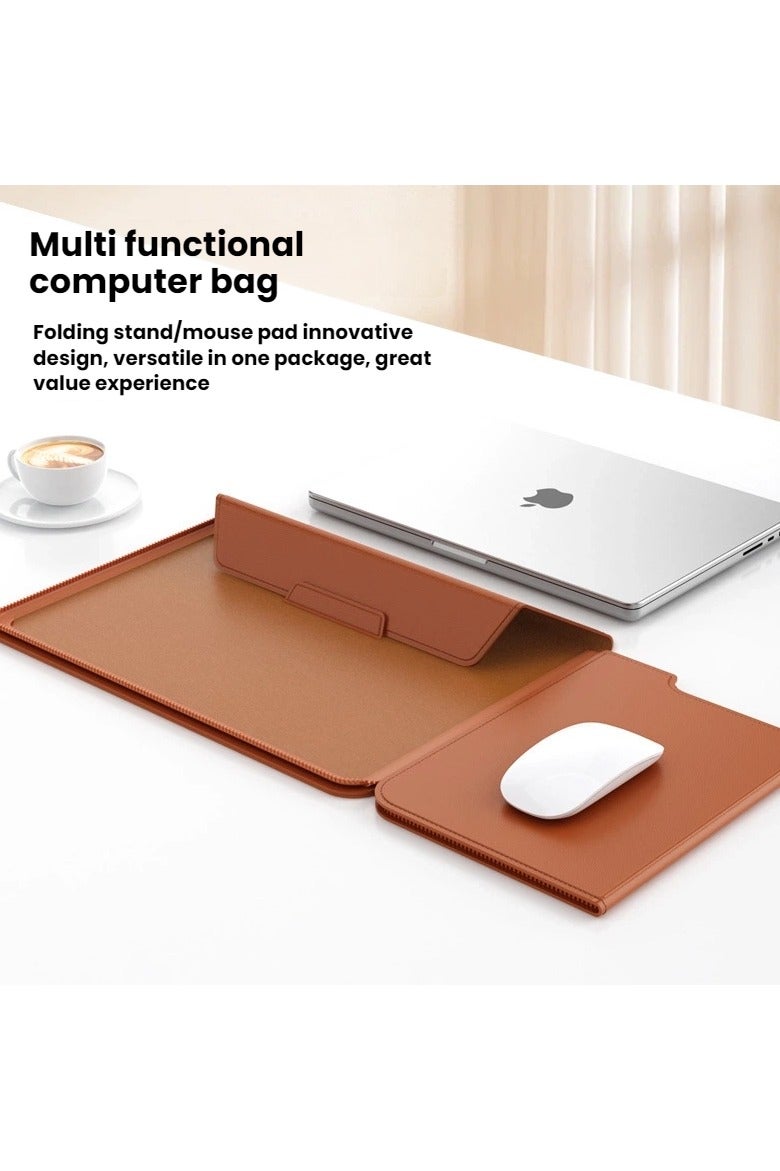 عام "حقيبة كمبيوتر داخلية متعددة الوظائف - متوافقة مع أجهزة 13-16 بوصة، قابلة للطي مع حامل محمول واقٍ للابتوب" - Image 3