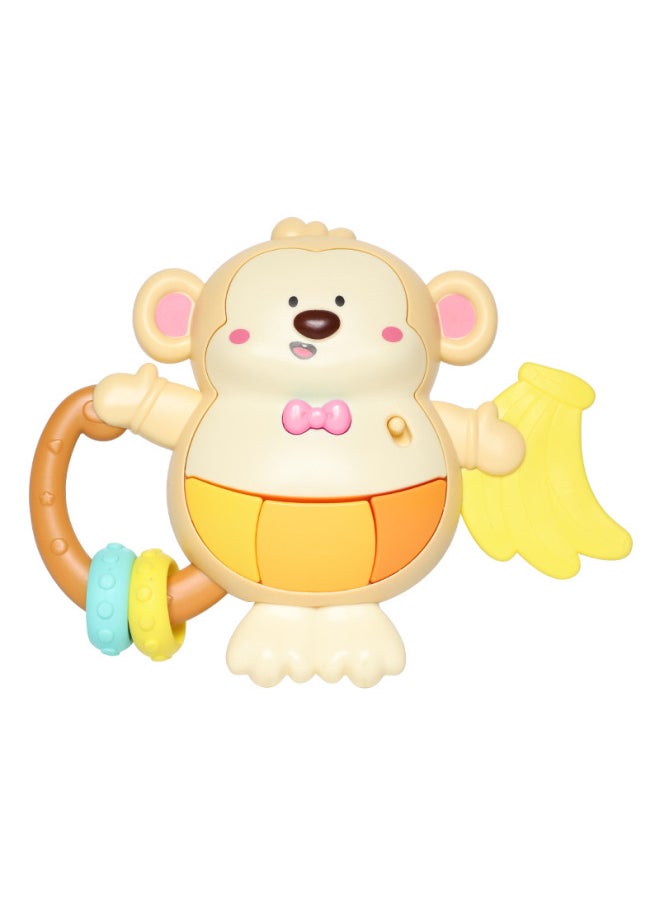 Generic Fun Little Monkey Multi-functional Early Education Finger Electronic Organ Baby Teether Infant Soothing Rattle Beaded Toy-Specifications:Monkey Finger Piano + Charging Suit + Screwdriver  - Image 5