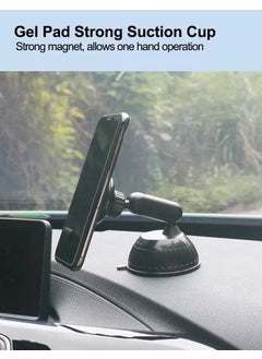 Livx Privity Series Magnetic In-Car Phone Holder Suction Cup Magnet 360 Degree Phone Holder HL-003  - Image 5