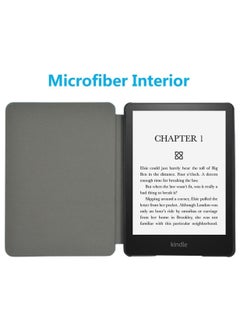 Generic EcoSystem Slimshell Case Cover for All-New Kindle Paperwhite (11th Generation-2021, 6.8 inch) or Kindle Paperwhite Signature Edition, Smart Shell Cover with Auto Sleep/Wake, (Emotion)  - Image 2