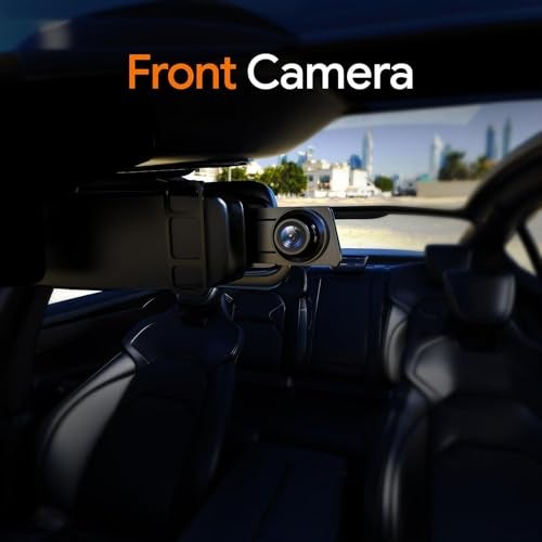 Aprilboy 3 Channel Mirror Dash Camera for Cars, Triple Rear View Mirror with Front 4K/3K, Inside and Rear 1080P with WiFi, G-Sensor, Night Vision, Reverse Assist, Parking Monitoring (Include 64GB Card) - Image 4