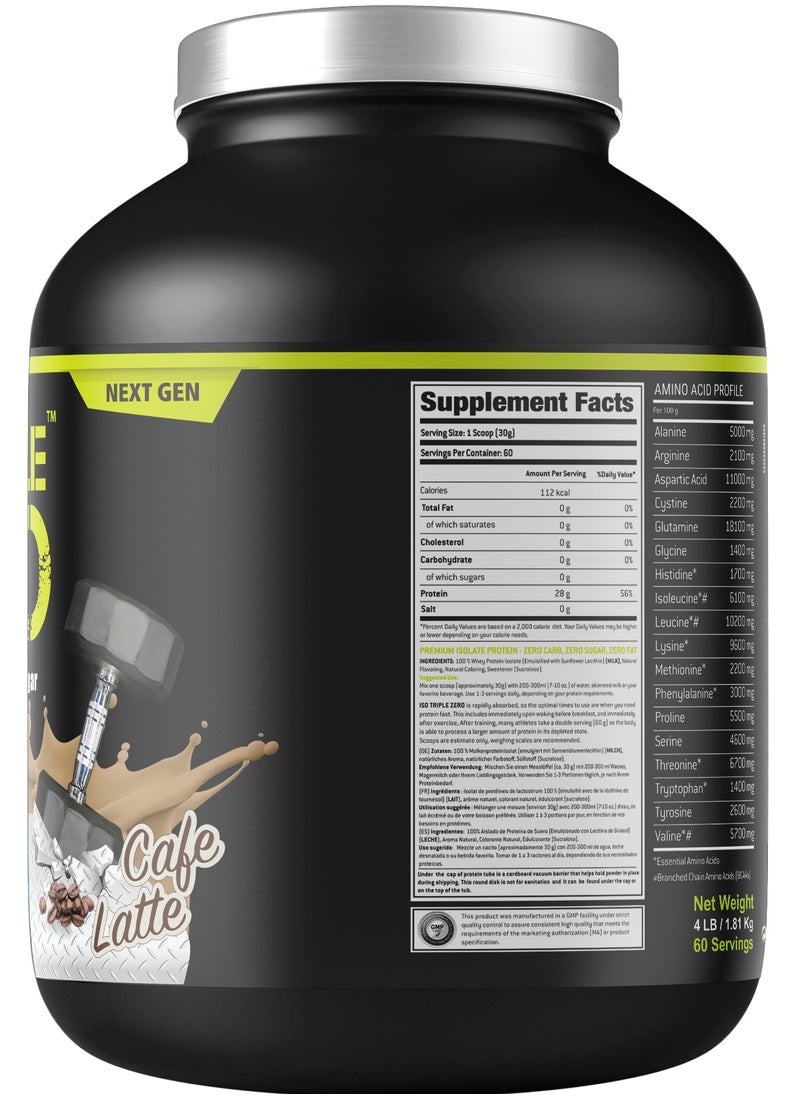 Laperva - Laperva Iso Triple Zero Next Generation, Cafe Latte, 4 LB - Image 1