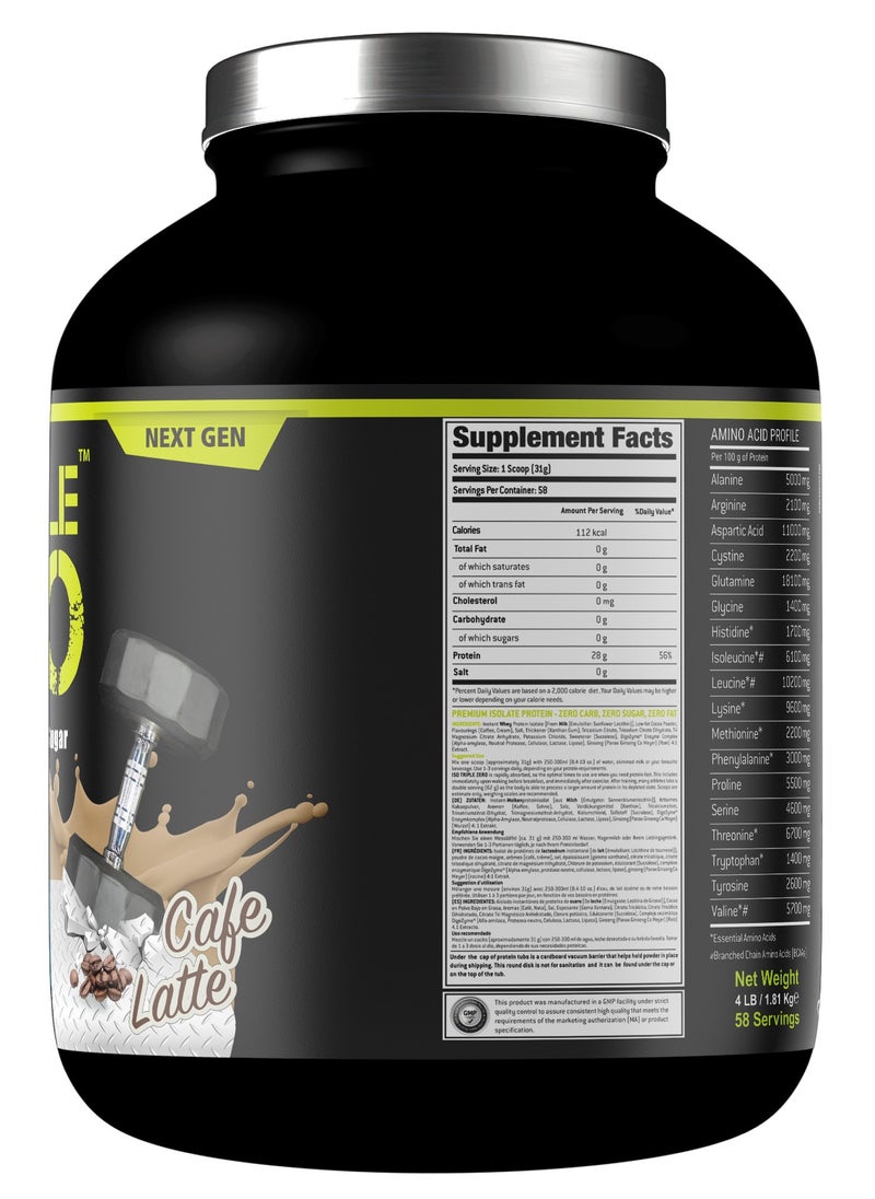 Laperva - Laperva Iso Triple Zero Next Generation, Cafe Latte, 4 LB - Image 1