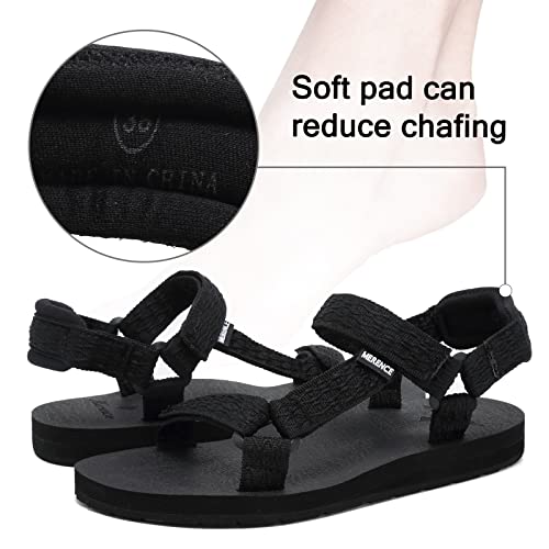CIOR Women's Sport Sandals Hiking Sandals with Arch Support Yoga Mat Insole Outdoor Light Weight Water Shoes-U119SLX022-balck-40A - Image 5