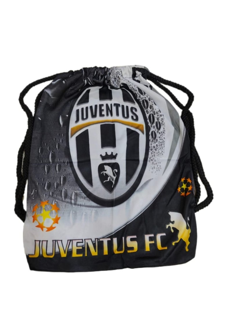 يوفنتوس حقيبة الحبال الرسمية لنادي يوفنتوس – حقيبة النادي والجيم عالية الجودة - Image 1