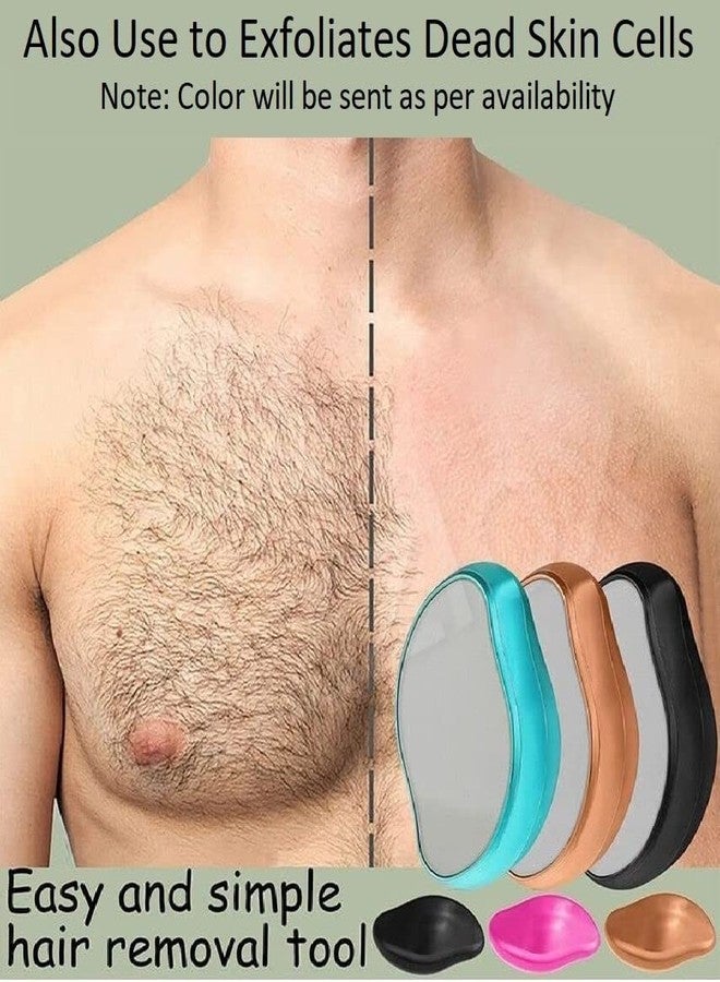 VazzLox مزيل الشعر الكريستالي من فازلوكس للنساء والرجال، بتقنية النقاط النانوية الكريستالية المطورة، مزيل شعر كريستالي للنساء، مزيل شعر غير مؤلم للنساء، حجر إزالة الشعر الكريستالي القابل لإعادة الاستخدام - Image 4