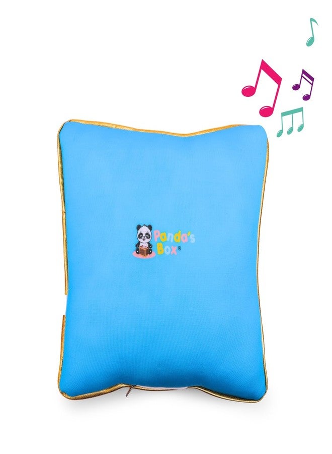 Panda's Box Universal Mantra Chanting Plush Pillow | Super Soft Huggable Cushion I Musical Sound Toy for Babies & Kids(Boys & Girls) | Sacred & Soothing Nursery Décor | 25 CM - Image 2