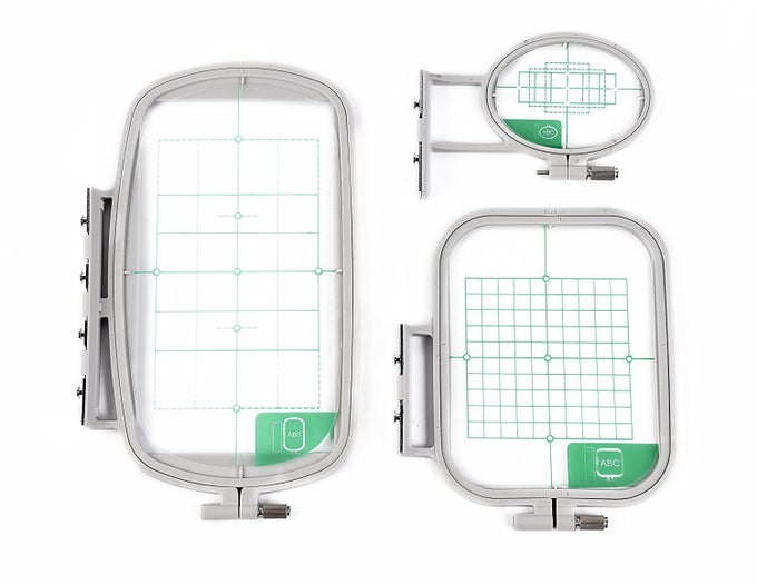 3 HOOPS FOR BROTHER NS1850D SE600 SE270D PE535 PE 550D INNOVS 900D SE350 LB6770 LB6770 950D SE400 LB6800PRW PE500 SE425 LB6800THRD EMBROIDERY MACHINE