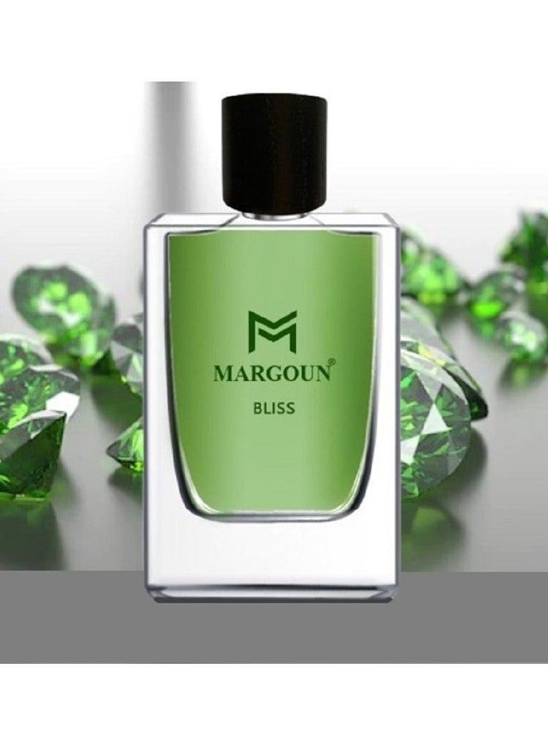 MARGOUN Bliss EDP For Men 85ml - Inspired by Boss Bottled Oud Saffron Scent - Image 1