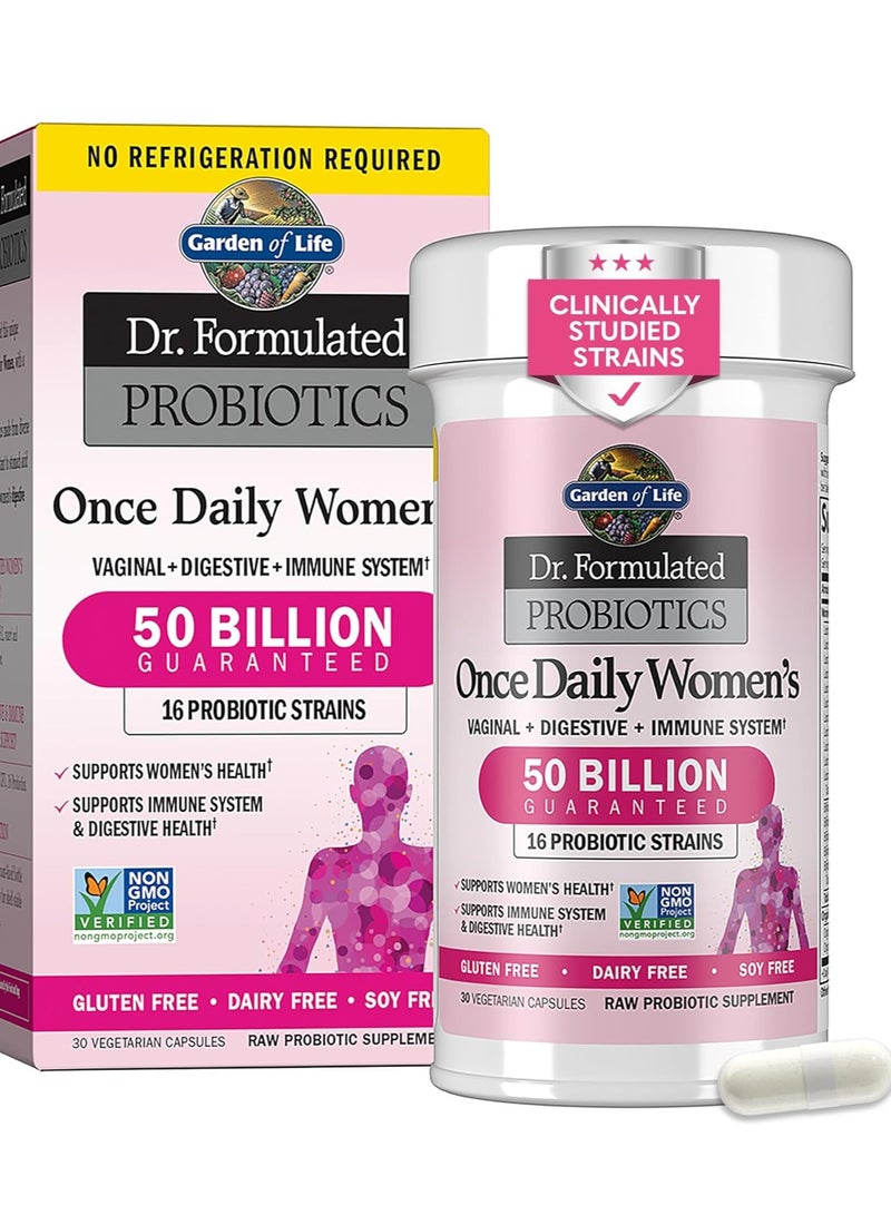 Garden of Life Garden of Life Dr. Formulated Probiotics for Women 30 Capsules  - Image 1