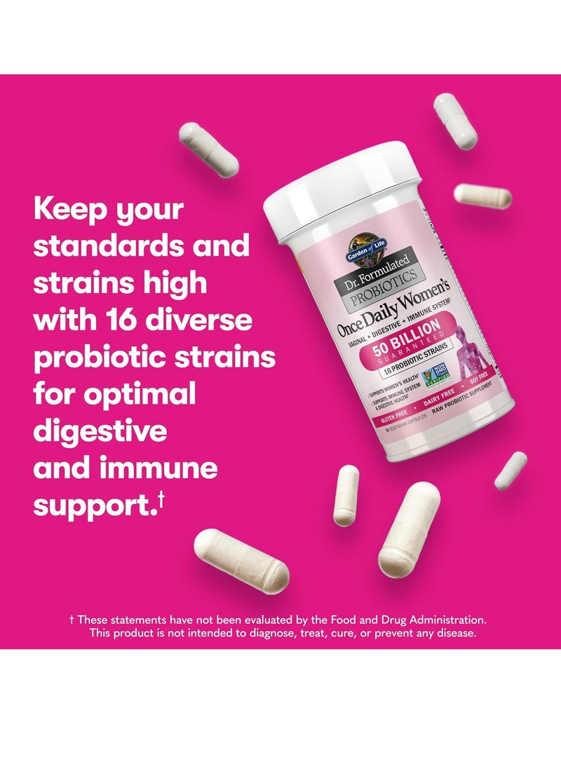 Garden of Life Garden of Life Dr. Formulated Probiotics for Women 30 Capsules  - Image 3