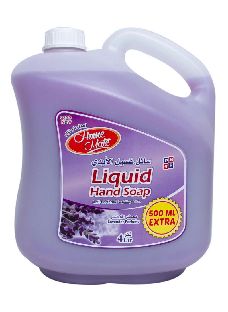 Home Mate Liquid Hand Soap Lavender Perfume 4.5 Litres - Image 1