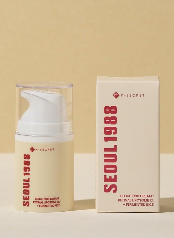 K-SECRET SEOUL 1988 Cream : Retinal Liposome 1% + Fermented Rice - Image 1