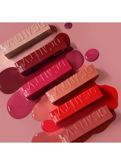 Smile Matte Liquid Lipstick - Long Lasting Up To 16 Hours,Nude Velvet Lip Gloss Lip Stain Can Let Your Lip Look Fuller (#05)  - Image 4